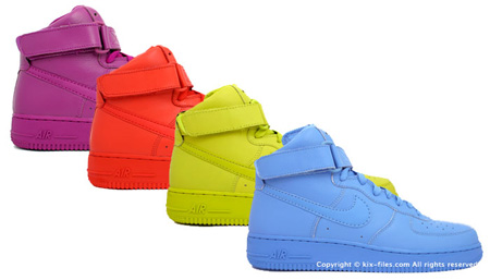 Nike Air Force 1 High Womens Fruity Colored Quickstrike