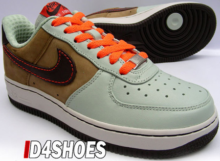 Nike Air Force 1 Womens Seafoam/Dark Cinder – Walnut