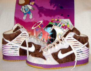 Nike Dunk High Custom Kanye West Graduation