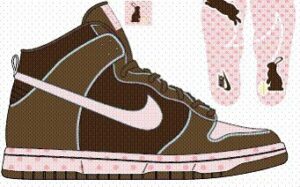 New Nike Dunk High Easter 2007