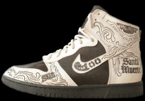 Nike Dunk High Santa Muerte