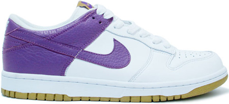 Nike Dunk Low White / L. Purple