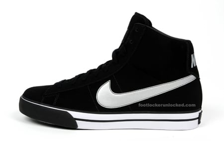 Nike Sweet Classic Mid – Black / Metallic Silver