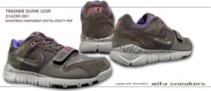 Nike Trainer Dunk Low Grey/Pink/Purple