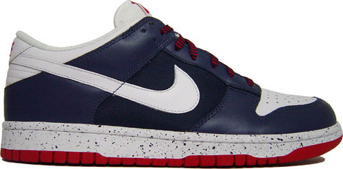 Nike Dunk Low “Midnight Navy / White-Varsity Red” @ Purchaze