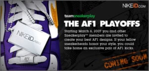 Sneakerplay x Nike iD Team Locker Contest