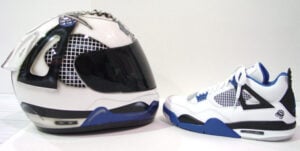 Team Jordan Sneaker Inspired Helmets