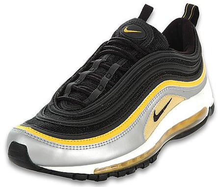 black silver and yellow air max 97