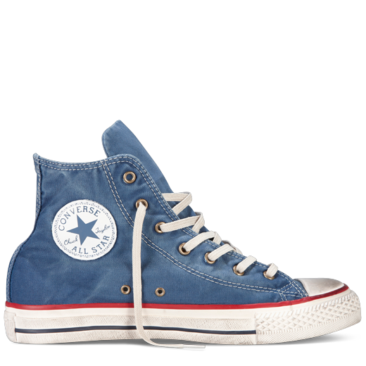 white converse with stars