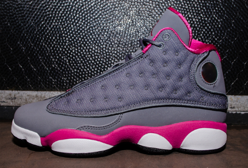 gray pink and white jordans