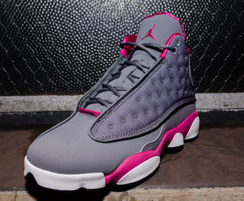 grey and pink 13s