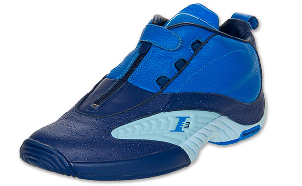 Reebok Answer IV 'Royal/Navy-Grey' | Available Now at Finish Line ...