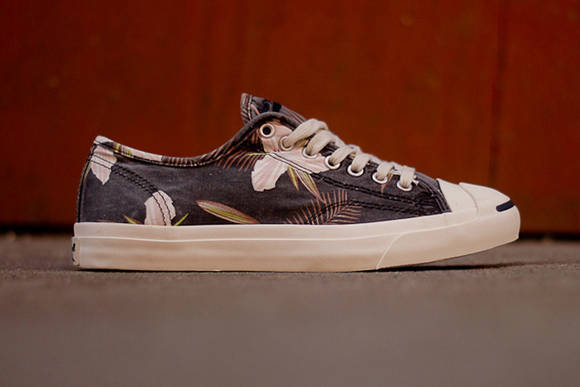 jack purcell converse floral