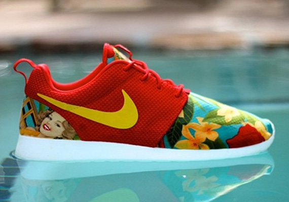 Nike Roshe Run 'Island Girl' Customs | SneakerFiles