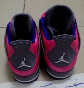 Image Update: Pink/Purple Air Jordan IV (4) GS- SneakerFiles