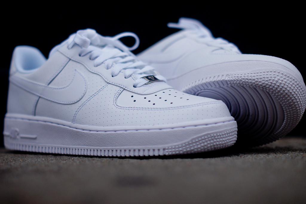 Nike Air Force 1 Low 'White Microperf'- SneakerFiles