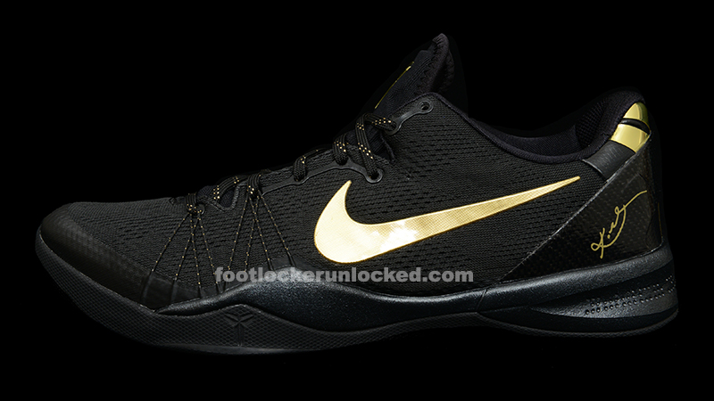 Nike Kobe VIII (8) System Elite+ 'Black 