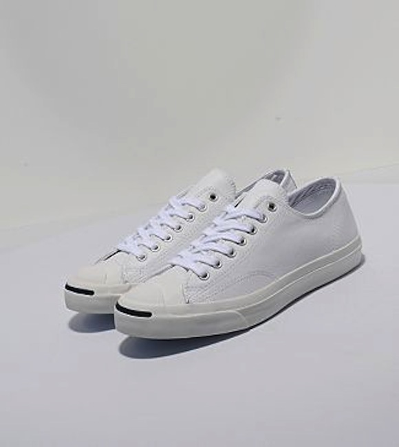 jack purcell converse leather white