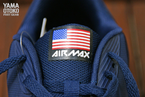 air max with american flag on tongue