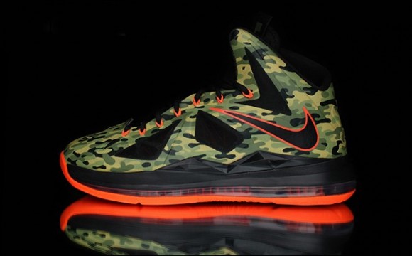 Nike Lebron X Hunter Custom For Kickin It On The Border By Dank Customs Sneakerfiles