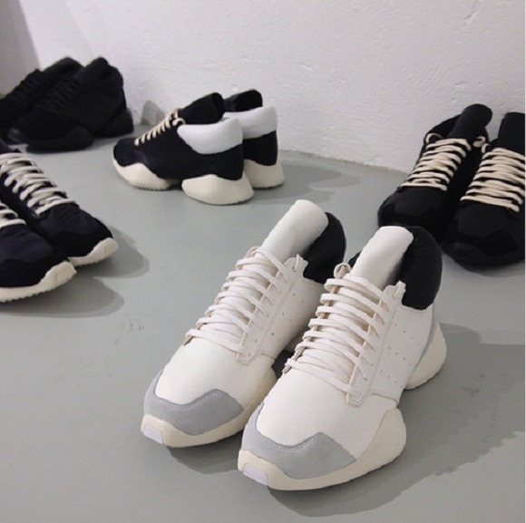 ASAP Rocky wears Rick Owens for Adidas Running Sneakers during Paris  Fashion Week, Upscale…