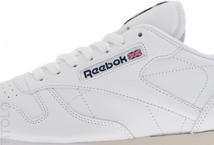 reebok classic leather white navy & gum