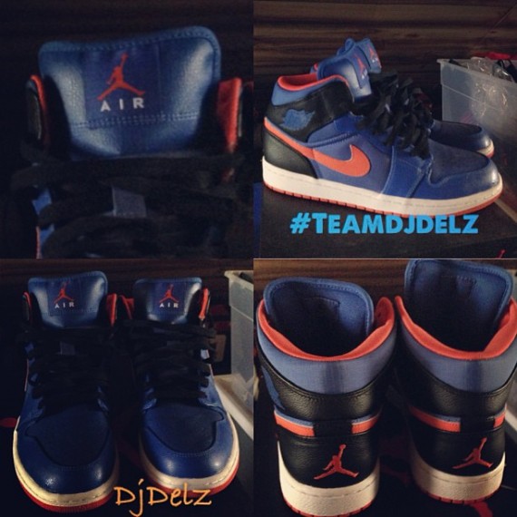 Air Jordan 1 Mid “Knicks” Sample- SneakerFiles