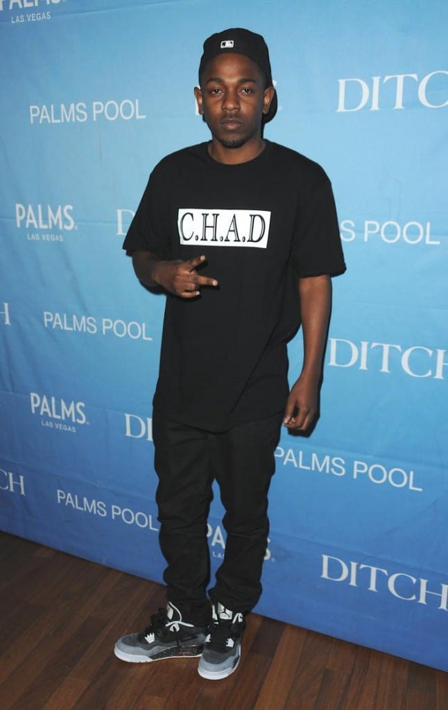 Celebrity Sneaker Watch: Kendrick Lamar Hits Vegas in Air Jordan IV (4 ...