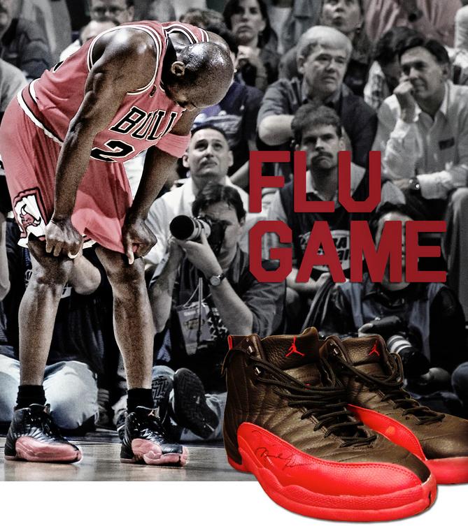 flu game sneakers