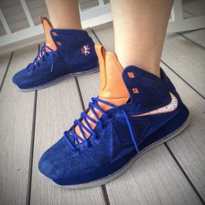 Nike LeBron X EXT “Hardwood Classic” by Mache Customs | SneakerFiles