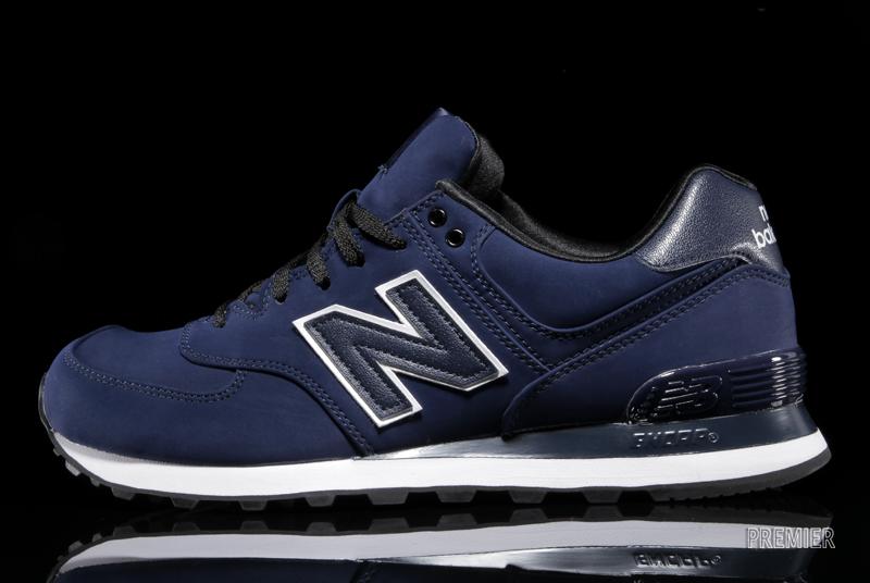 new balance 574 navy blue