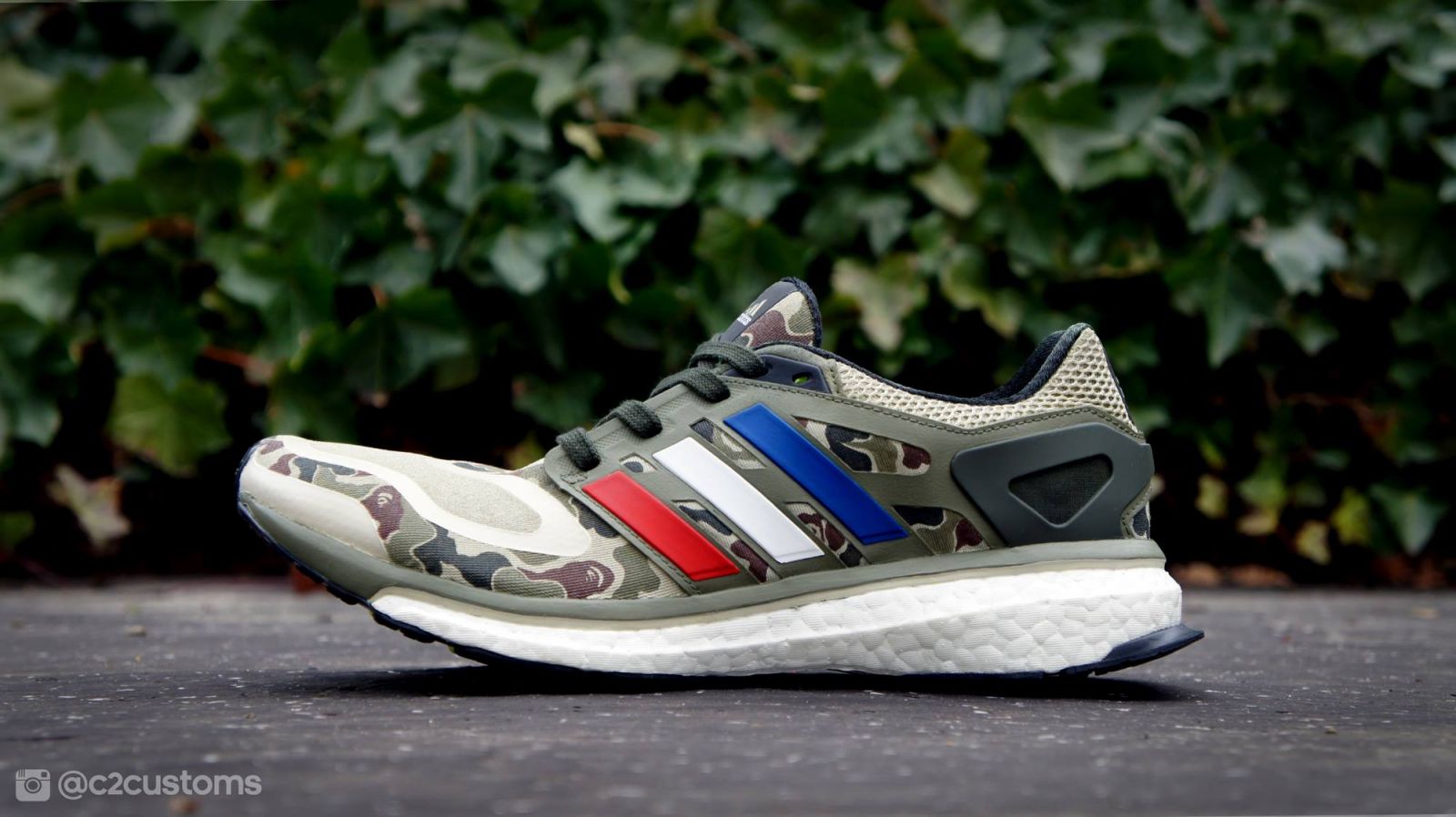 adidas Energy Boost 'A Bathing Ape' Custom | SneakerFiles