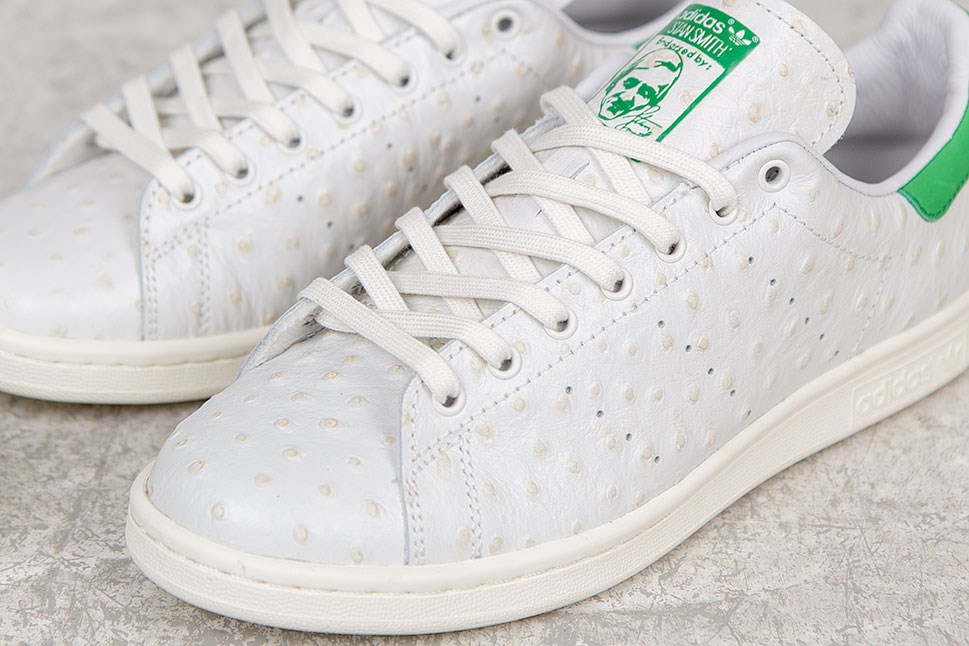 stan smith ostrich leather