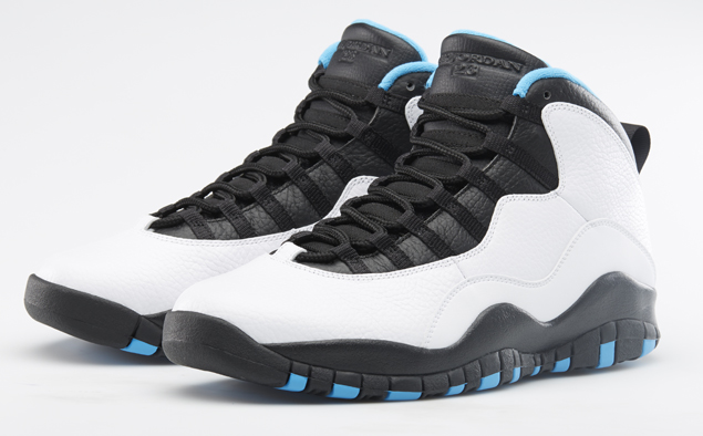 white black and blue 10s