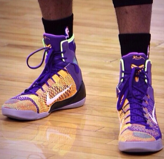 Nike Kobe 9 Elite ‘Lakers’ PE