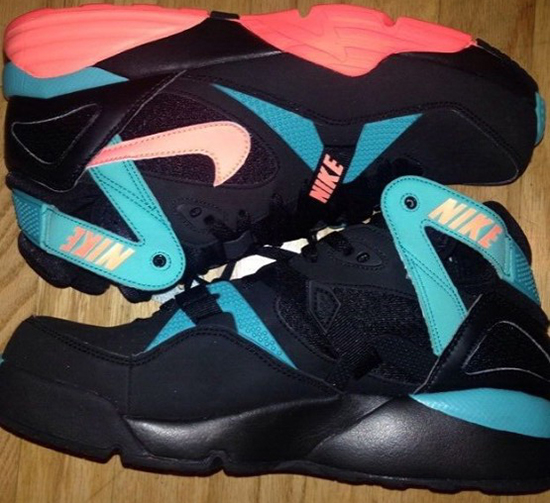 teal and pink nike shoes