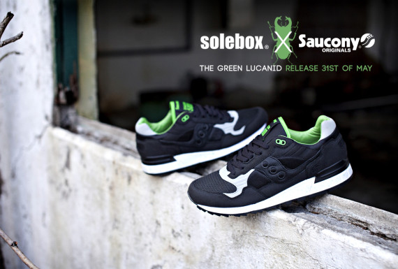Solebox x Saucony Shadow 5000 “Green 