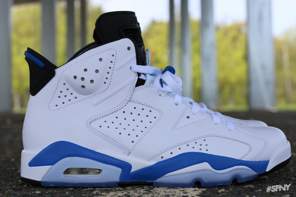 blue and white 6s