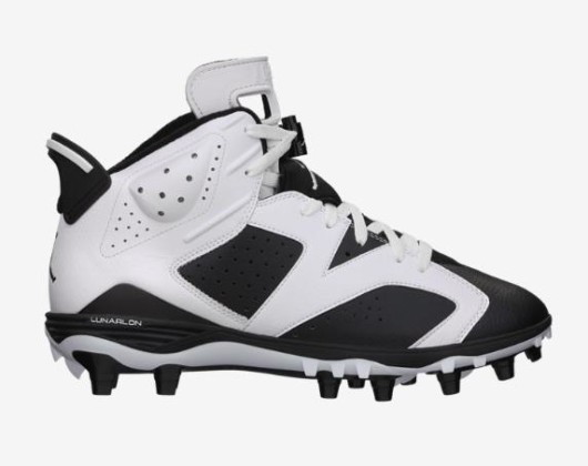 jordan football cleats white