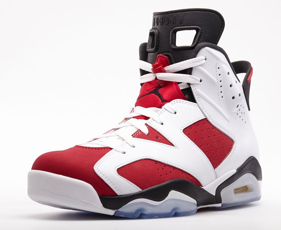 Release Reminder: Air Jordan VI (6) 'White/Carmine-Black'- SneakerFiles