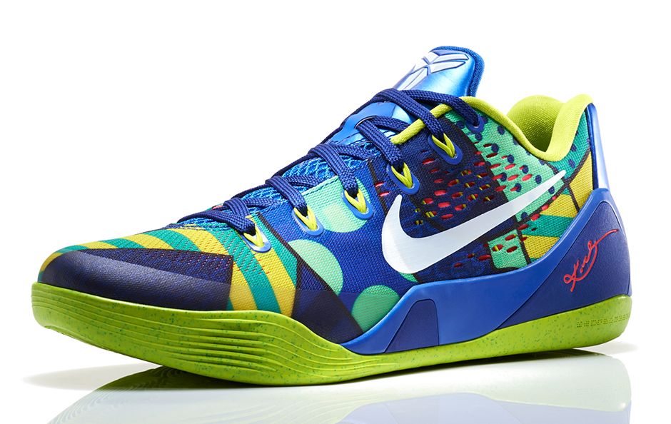 blue and green kobes