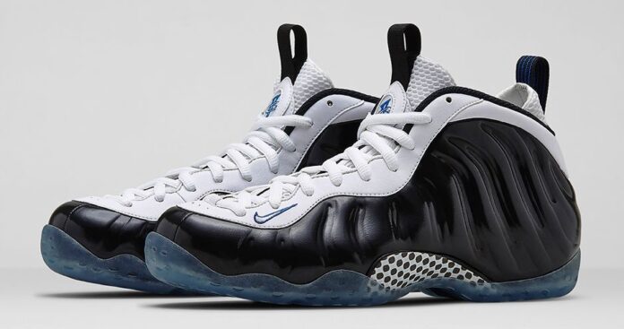 air foamposite one black game royal