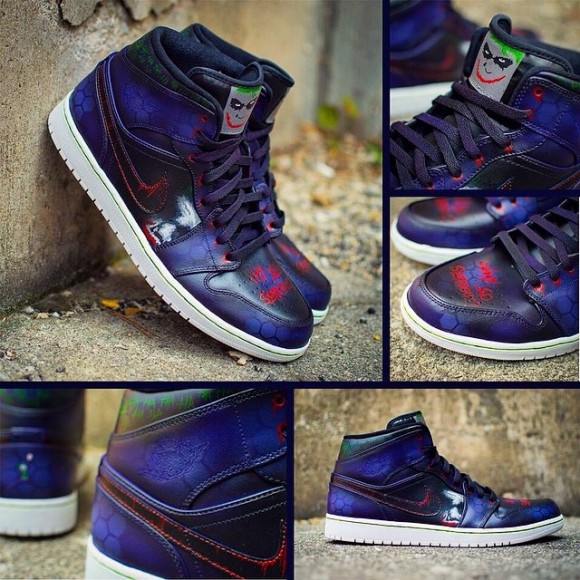Joker Custom Shoes - Air Jordan 1 - AJ16 - printabest