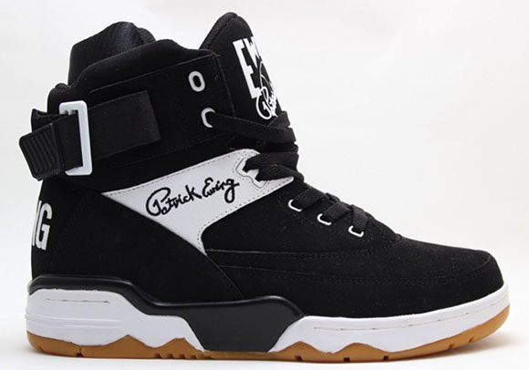 Ewing 33 Hi - Black/White/Gum- SneakerFiles