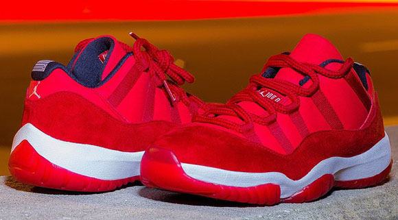 Air Jordan 11 Low 'Red Suede' Another 