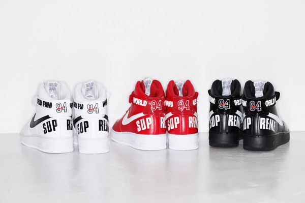 Supreme x Nike Air Force 1 High 'World Famous' : Did You Cop?- SneakerFiles