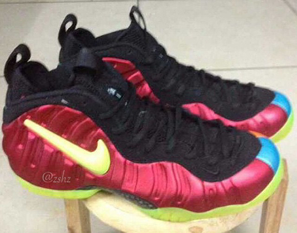 foamposite coming out