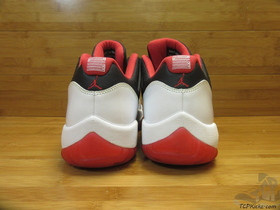 Air Jordan 11 Low White Black Red Sample | SneakerFiles