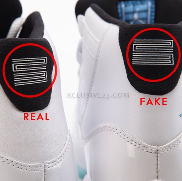 Air Jordan 11 Legend Blue Real Fake Authentic | SneakerFiles