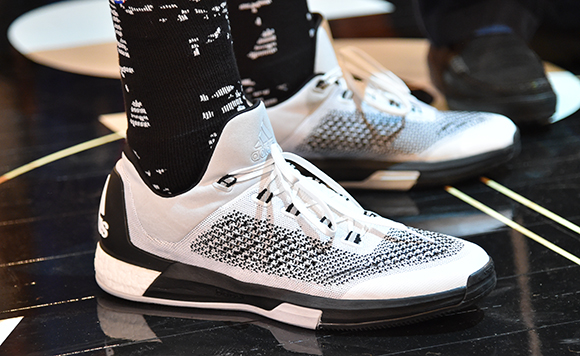 Andrew Wiggins Debuts adidas Crazylight Boost 2015 | SneakerFiles